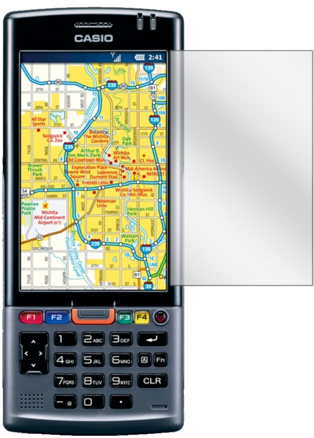 1x Schutzfolie klar für Casio IT-G500 Display-Schutzfolie