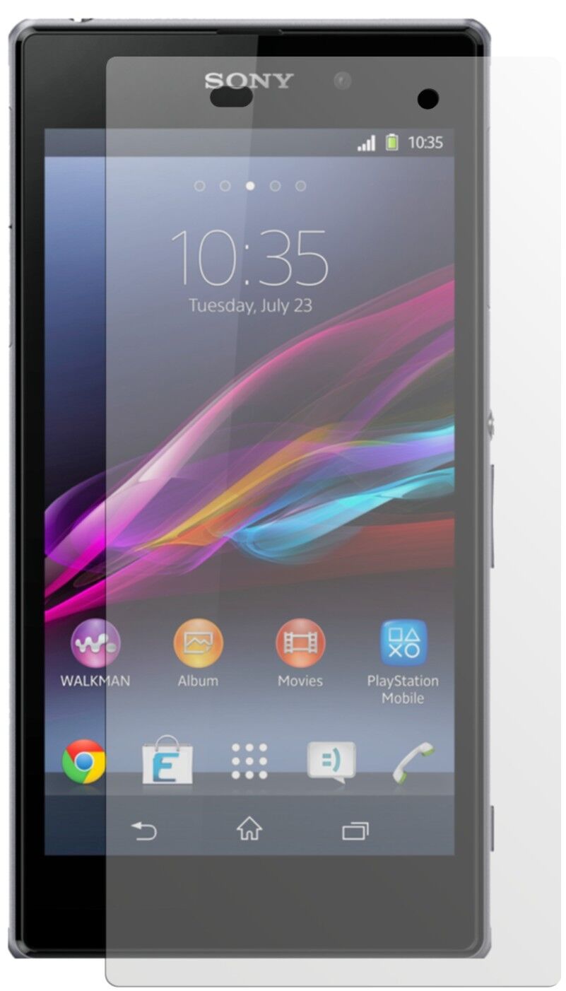 2x Screen Protector for Sony Xperia Z1 protection guard anti glare