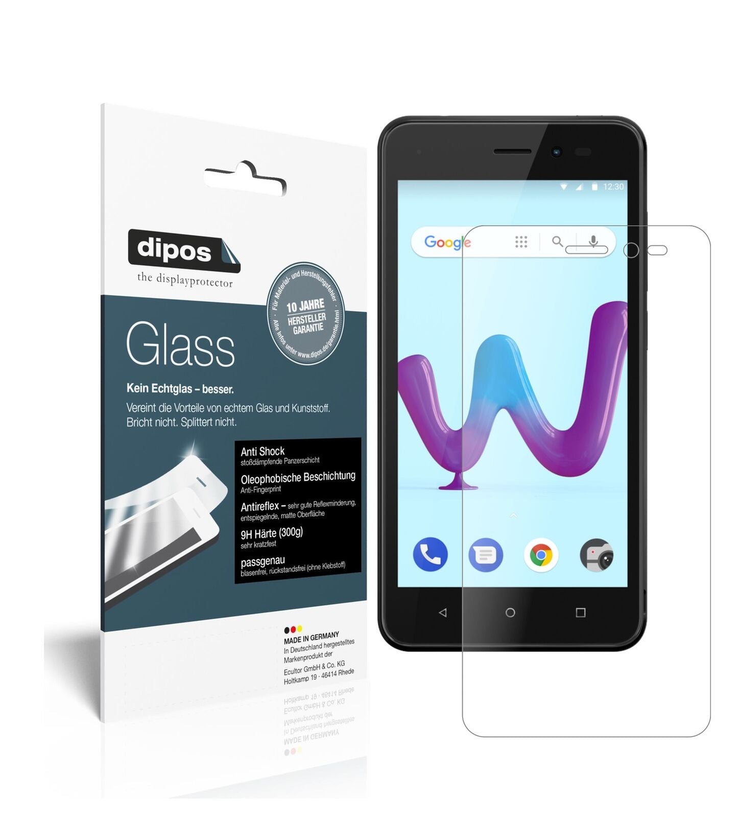 1x 9H Matte Screen Protector for Wiko Sunny 3