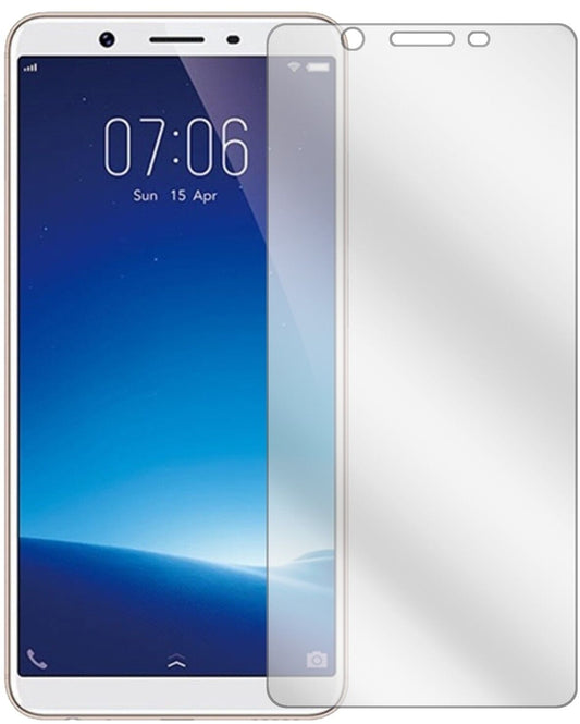 Klare Displayschutzfolie von dipos passend für Vivo Y71i, präziser Zuschnitt und blasenfrei montiert