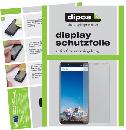 5x Schutzfolie matt für Vernee X Display-Schutzfolie