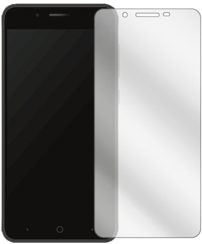 Klare Displayschutzfolie von dipos passend für ZTE Blade A610 Plus, präziser Zuschnitt und blasenfrei montiert
