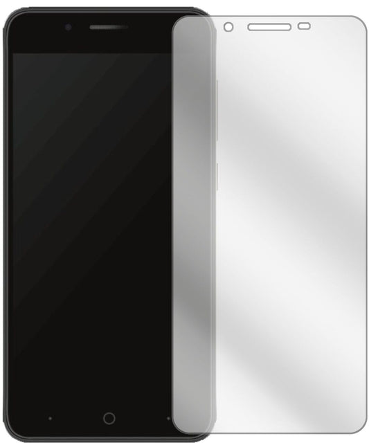 Klare Displayschutzfolie von dipos passend für ZTE Blade A610 Plus, präziser Zuschnitt und blasenfrei montiert