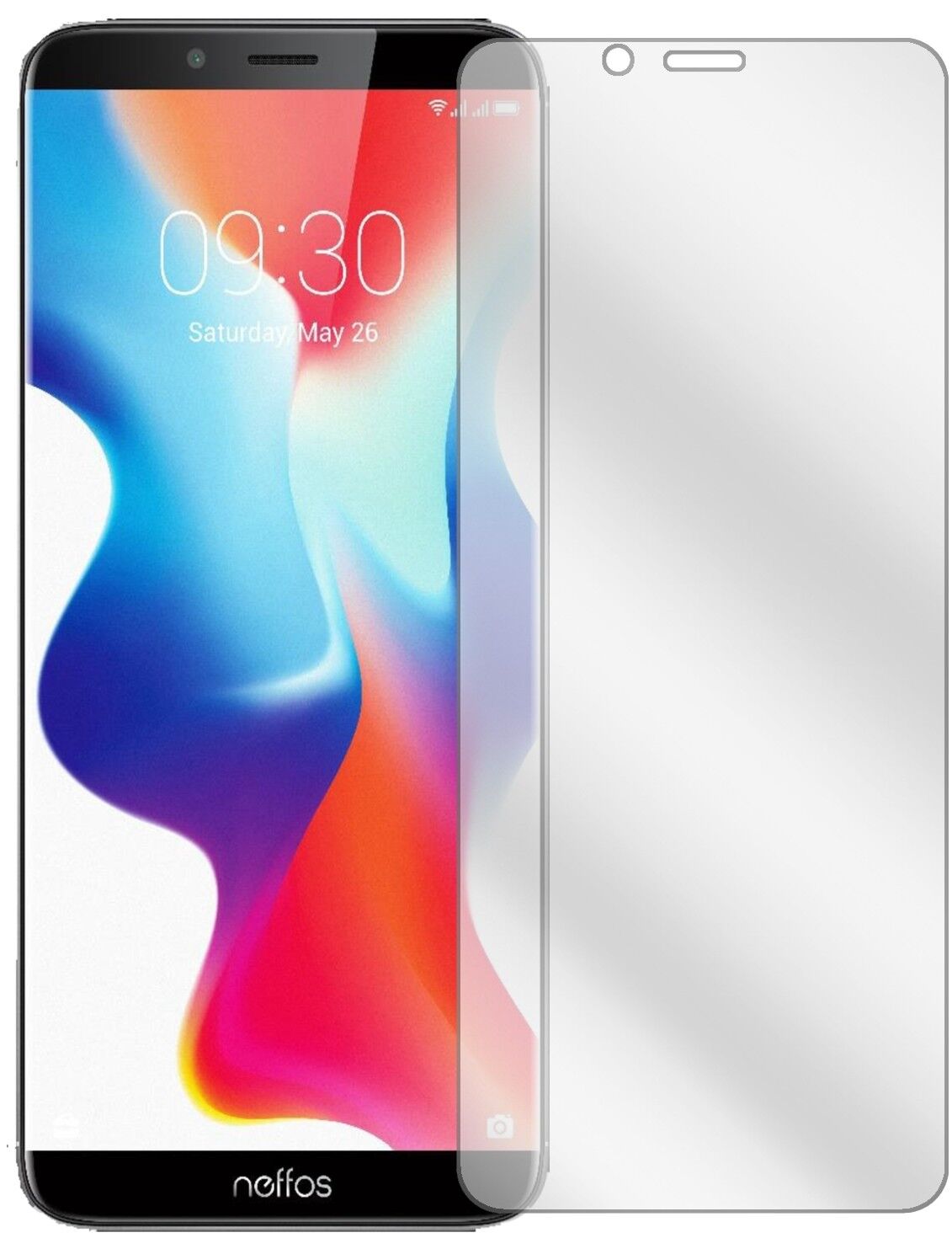 1x Schutzfolie klar für TP-Link Neffos X9 Display-Schutzfolie