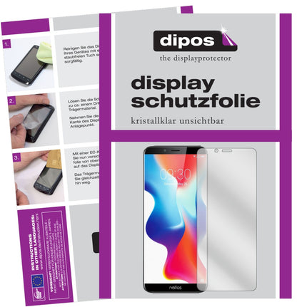 1x Schutzfolie klar für TP-Link Neffos X9 Display-Schutzfolie
