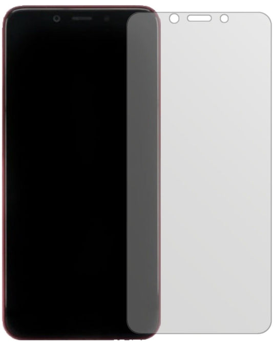 Matte Displayschutzfolie von dipos passend für Xiaomi Mi A2, präziser Zuschnitt und blasenfrei montiert