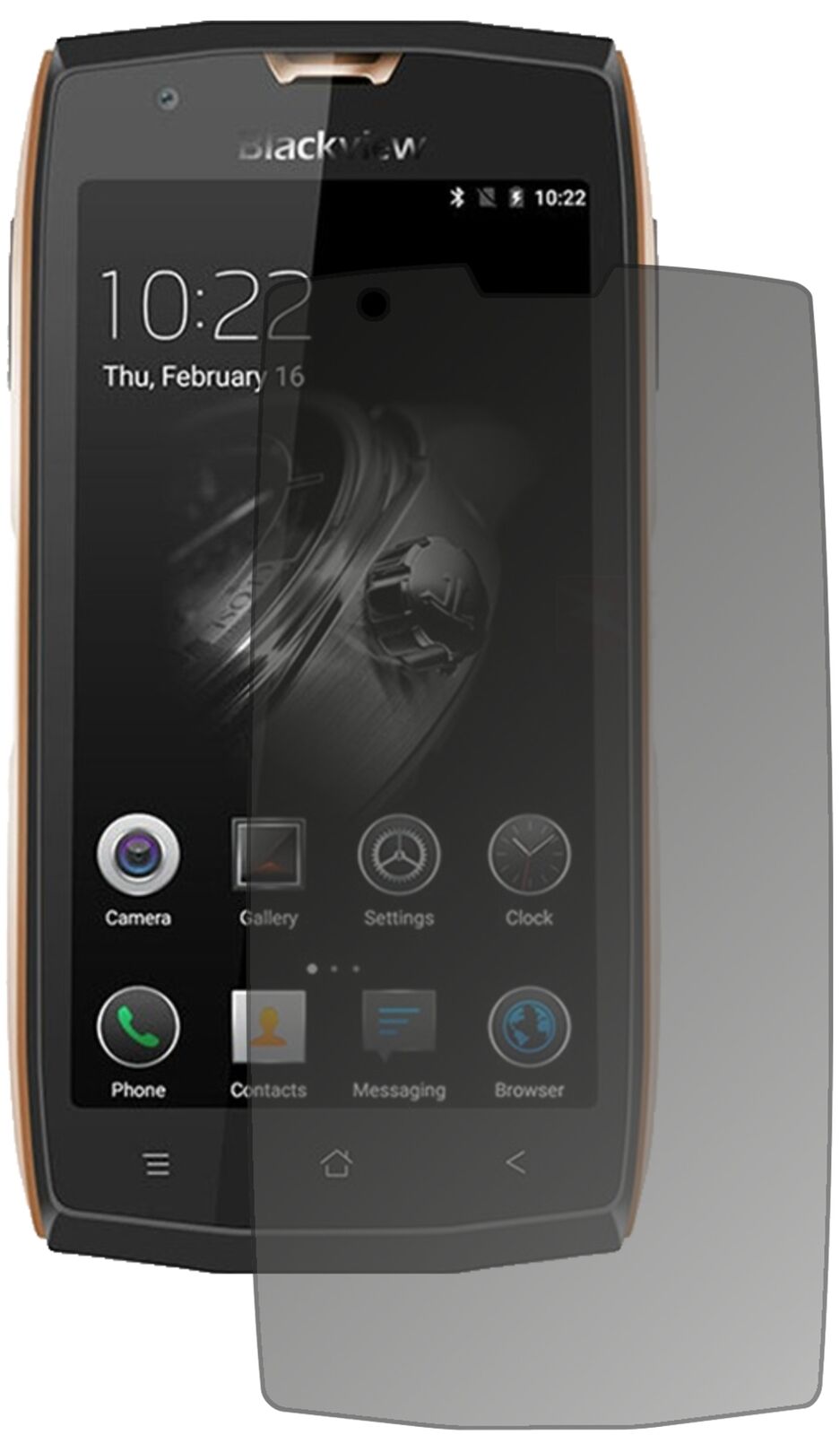 Blickschutzfolie für Blackview BV7000 matt Schutzfolie Privacy