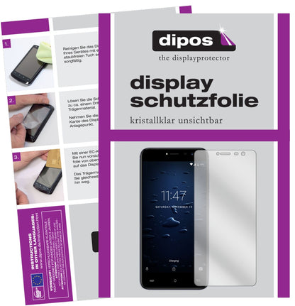 5x Schutzfolie klar für Cubot Note Plus Display-Schutzfolie