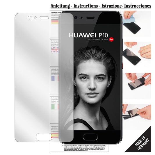 6x Screen Protector for Huawei P10 Crystal Clear