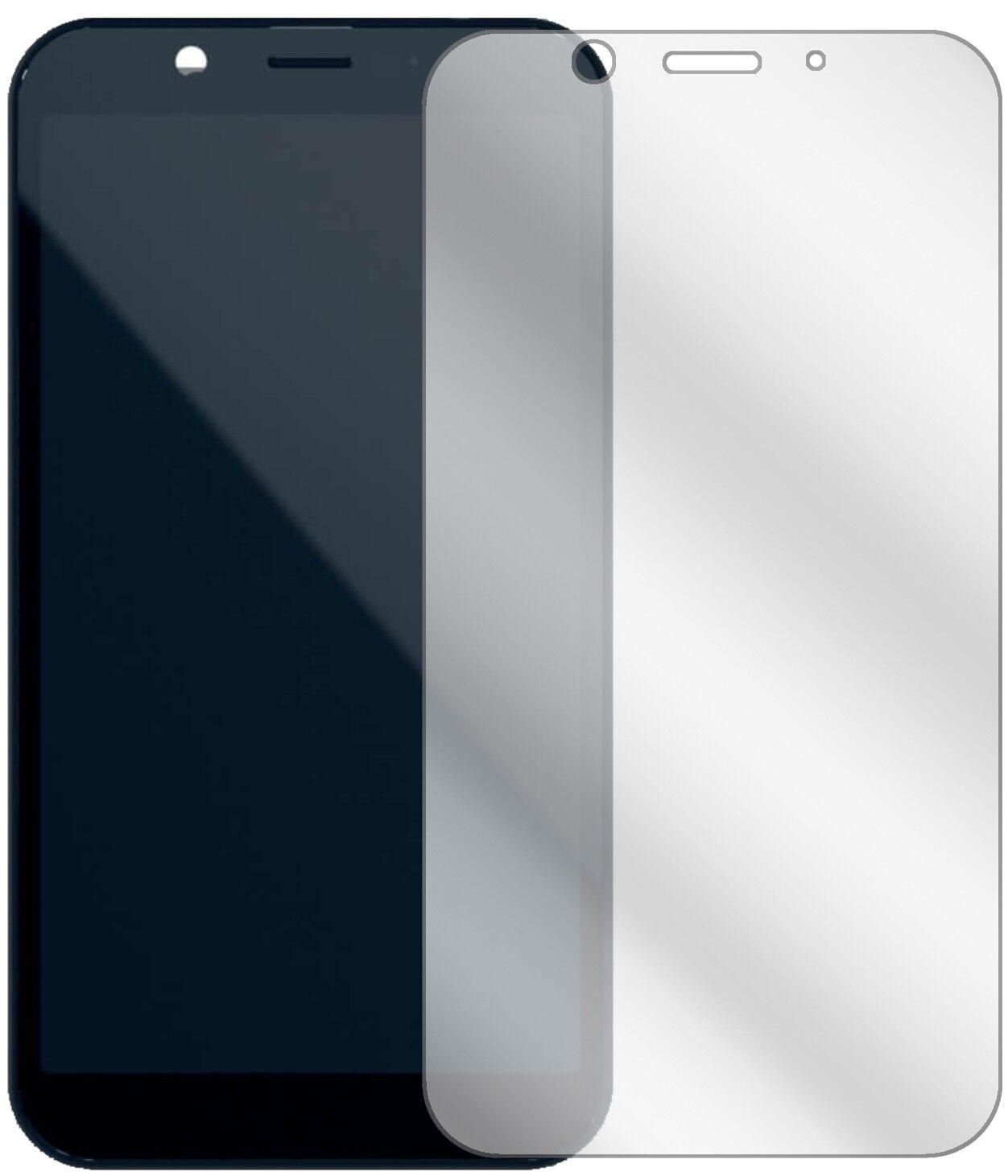 1x Schutzfolie klar für Shift 6mq Display-Schutzfolie