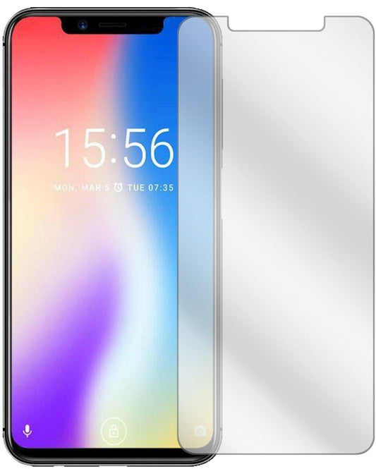 Klare Displayschutzfolie von dipos passend für Umidigi One, präziser Zuschnitt und blasenfrei montiert