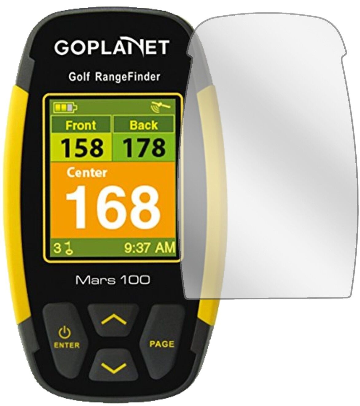 5x Schutzfolie klar für GoPlanet Mars 100 Display-Schutzfolie