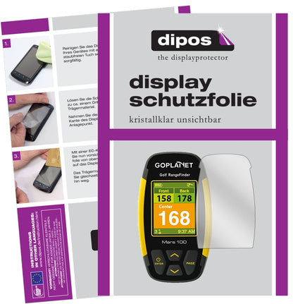 5x Schutzfolie klar für GoPlanet Mars 100 Display-Schutzfolie