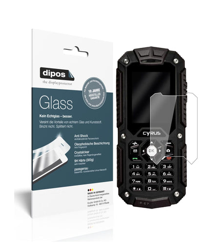 1x 9H Screen Protector for Cyrus CM6 Tempered Glass