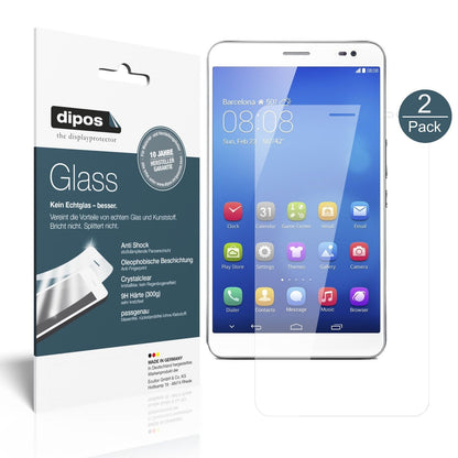 1x 9H Protective Film for Huawei MediaPad X1 / X2 7.0 Tempered Glass