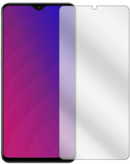 Klare Displayschutzfolie von dipos passend für Oppo F9 Pro, präziser Zuschnitt und blasenfrei montiert