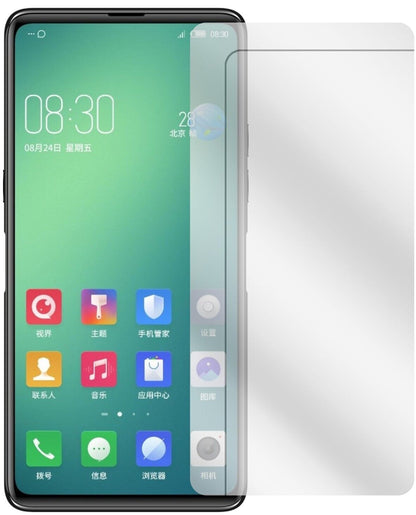 Klare Displayschutzfolie von dipos passend für Nubia Z18S, präziser Zuschnitt und blasenfrei montiert