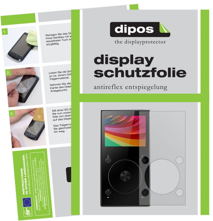 5x Schutzfolie matt für FiiO X3 Mark III MP3-Player Display-Schutzfolie