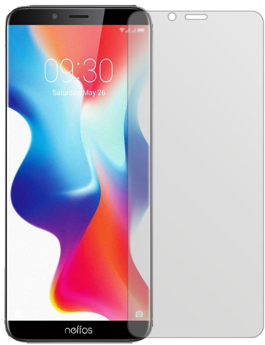 Matte Displayschutzfolie von dipos passend für TP-Link Neffos X9, präziser Zuschnitt und blasenfrei montiert