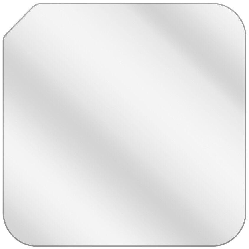 Klare Displayschutzfolie von dipos passend für GoPro Hero 4 Session 3660-043, präziser Zuschnitt und blasenfrei montiert