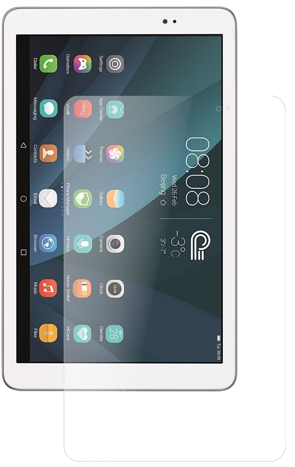 1x 9H Schutzfolie matt für Huawei MediaPad T1 10 Zoll Panzerfolie