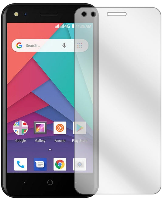Klare Displayschutzfolie von dipos passend für Micromax Bharat Go, präziser Zuschnitt und blasenfrei montiert