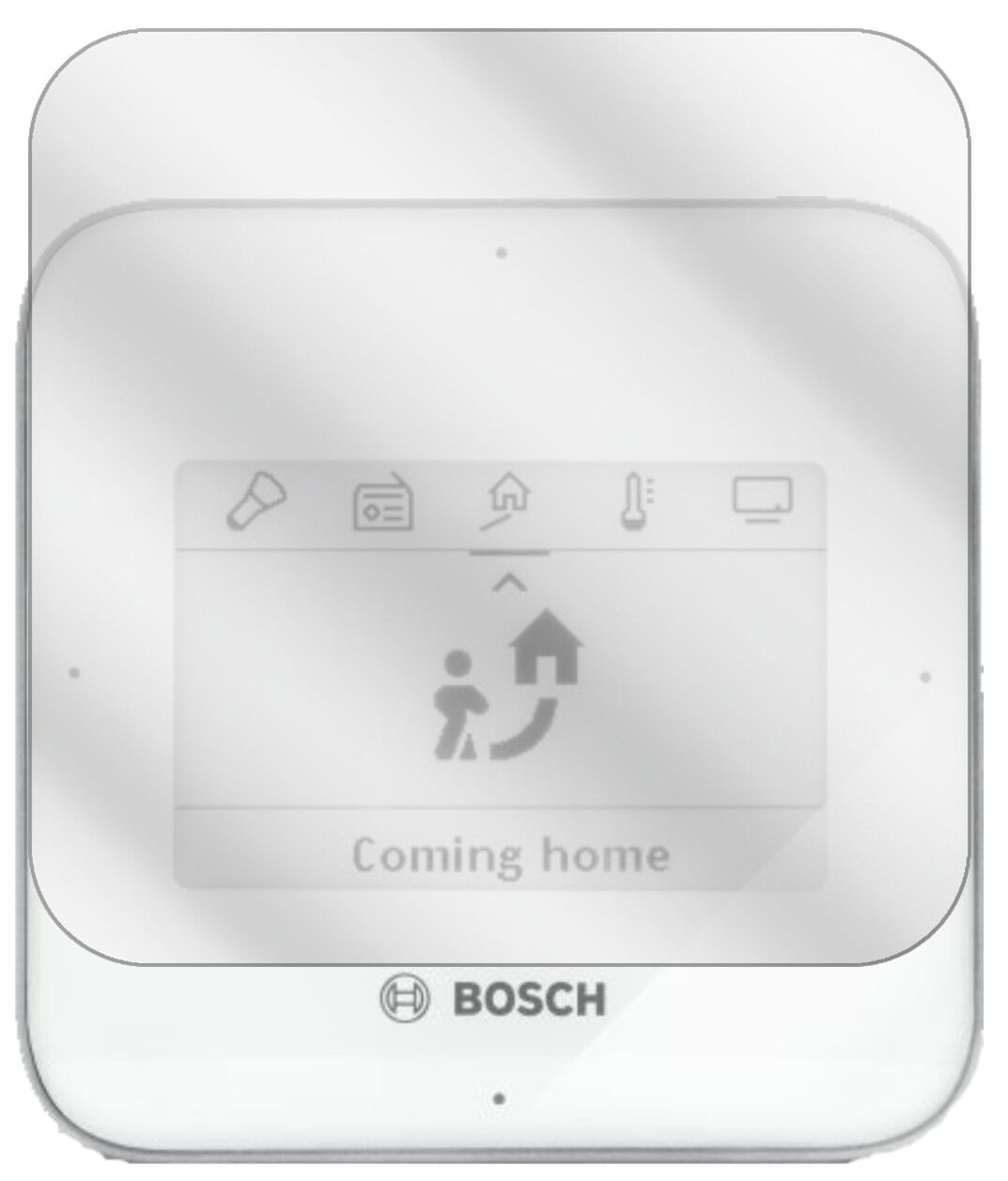 Klare Displayschutzfolie von dipos passend für Bosch Smart Home Twist (Fernbedienung), präziser Zuschnitt und blasenfrei montiert