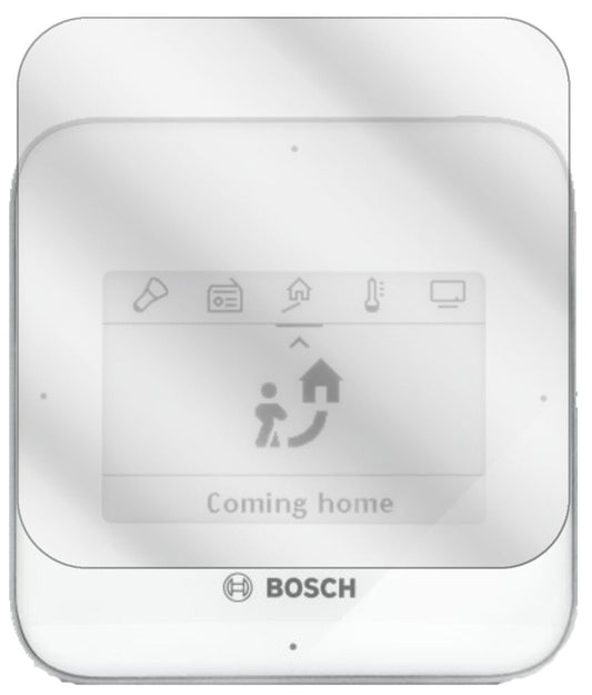 Klare Displayschutzfolie von dipos passend für Bosch Smart Home Twist (Fernbedienung), präziser Zuschnitt und blasenfrei montiert