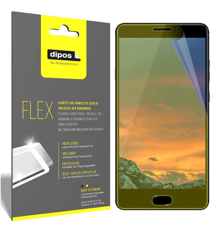2x Full Cover Screen Protector for Vernee Thor Plus – Covers Curved Edges | dipos