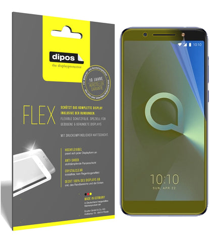 2x 3D Full Cover Schutzfolie für Alcatel 3X