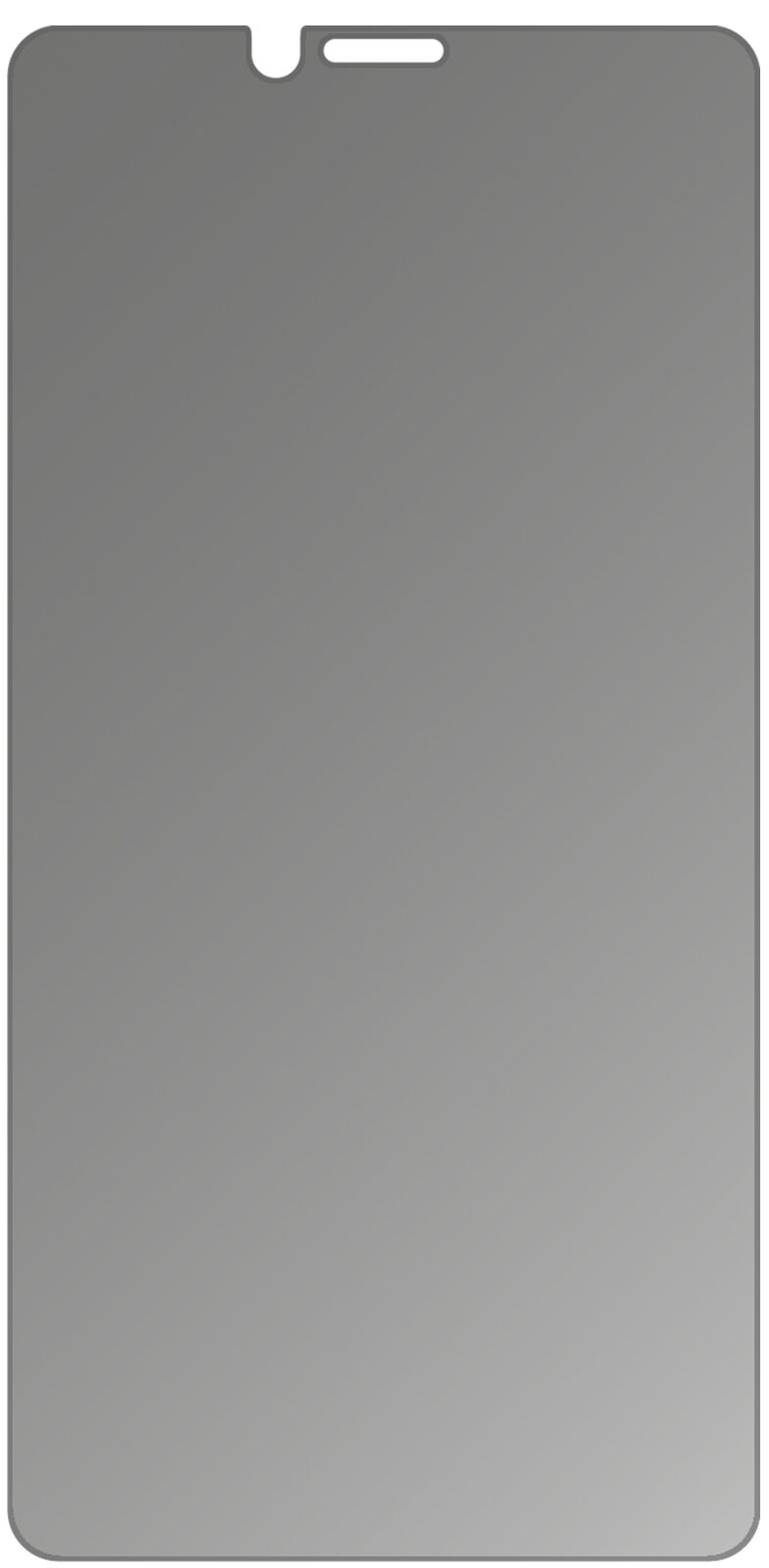 Blickschutzfolie für Sharp Aquos D10 matt Schutzfolie Privacy