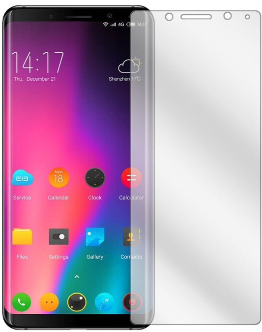 Klare Displayschutzfolie von dipos passend für Elephone U Pro, präziser Zuschnitt und blasenfrei montiert