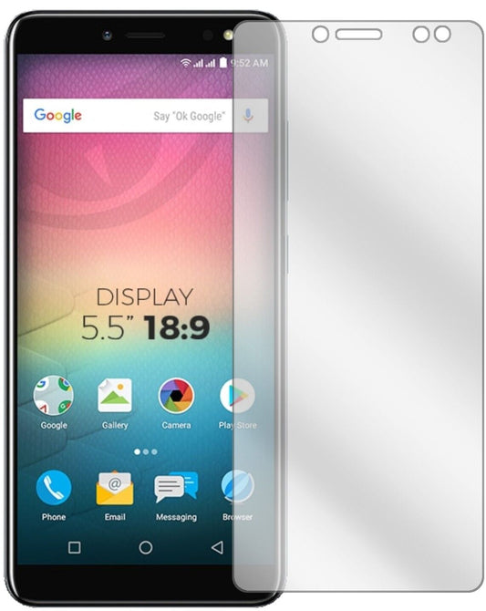 Klare Displayschutzfolie von dipos passend für Allview V3 Viper, präziser Zuschnitt und blasenfrei montiert