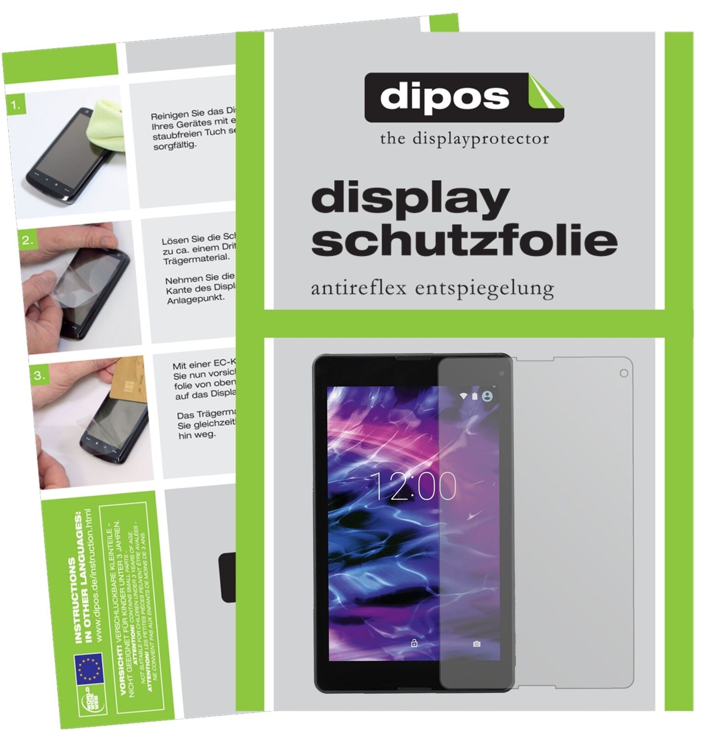 1x Schutzfolie matt für Medion Lifetab P8524 Display-Schutzfolie