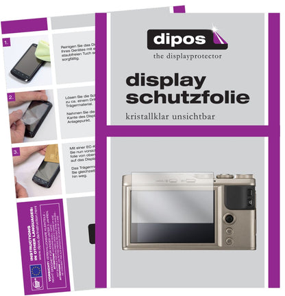 5x Schutzfolie klar für Fujifilm XF10 Display-Schutzfolie