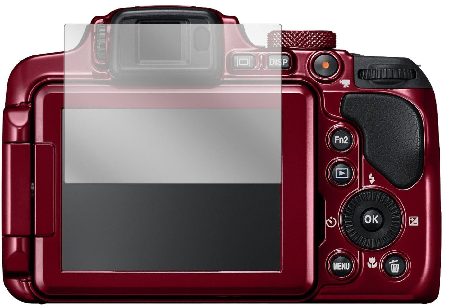 6x Schutzfolie klar für Nikon Coolpix B700 Display-Schutzfolie
