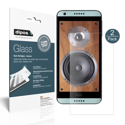 1x 9H Schutzfolie matt für HTC Desire 650 Panzerfolie
