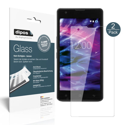 1x 9H Screen Protector for Medion Life E5020 Tempered Glass