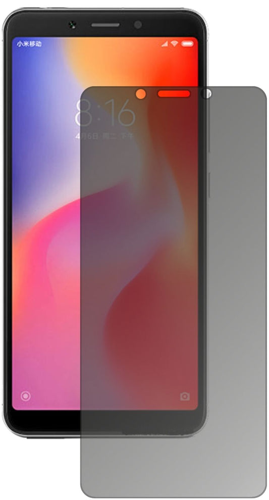 Matte Privacy Screen Protector for Xiaomi Redmi 6