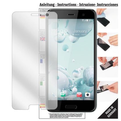 6x Screen Protector for HTC U Play Crystal Clear