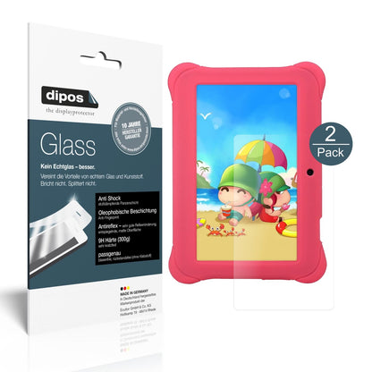 1x 9H Matte Screen Protector for Alldaymall A88SK 7 Inch Tempered Glass