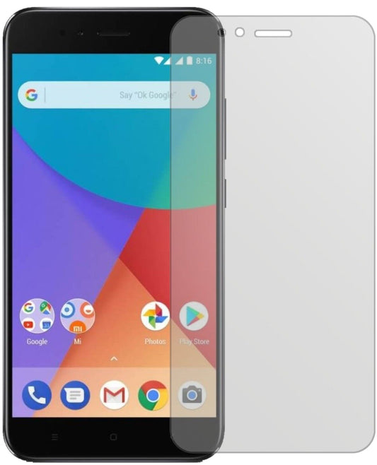 Matte Displayschutzfolie von dipos passend für Xiaomi Mi A1, präziser Zuschnitt und blasenfrei montiert