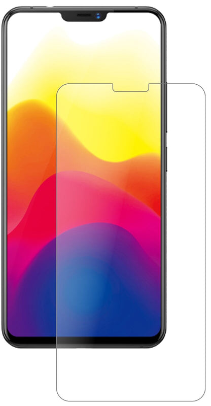 Matte Displayschutzfolie von dipos passend für Vivo X21, 9H kratzfest und blasenfrei montiert