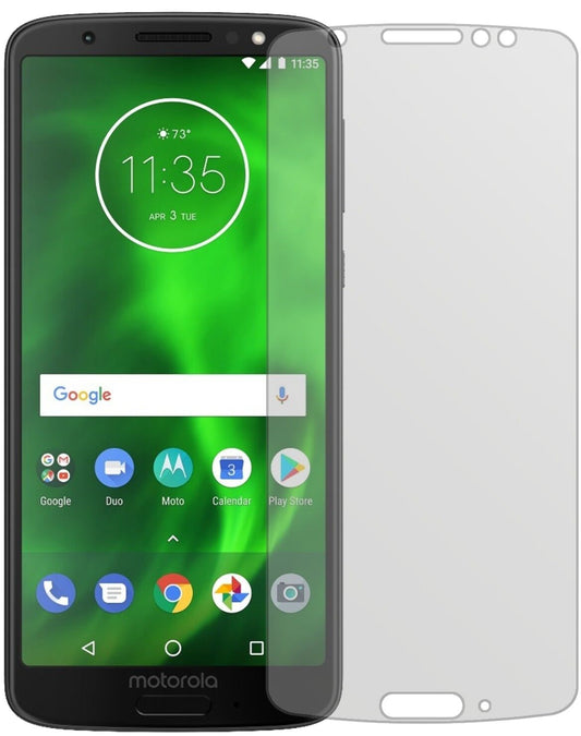 Matte Displayschutzfolie von dipos passend für Lenovo Moto G6, präziser Zuschnitt und blasenfrei montiert