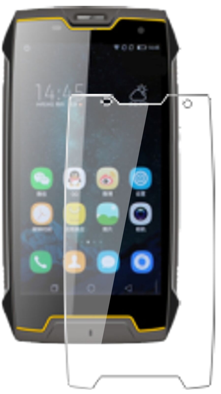 1x 9H Screen Protector for Hafury Safari Tempered Glass