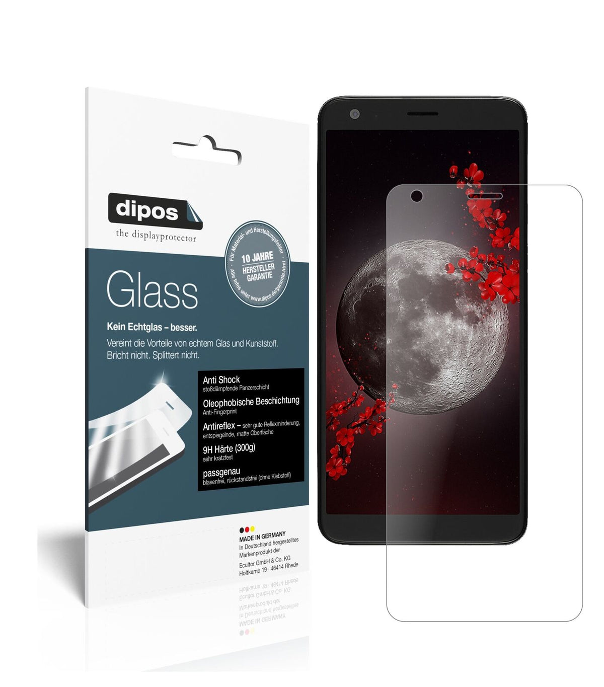 1x 9H Matte Screen Protector for Sharp B10 Tempered Glass Film