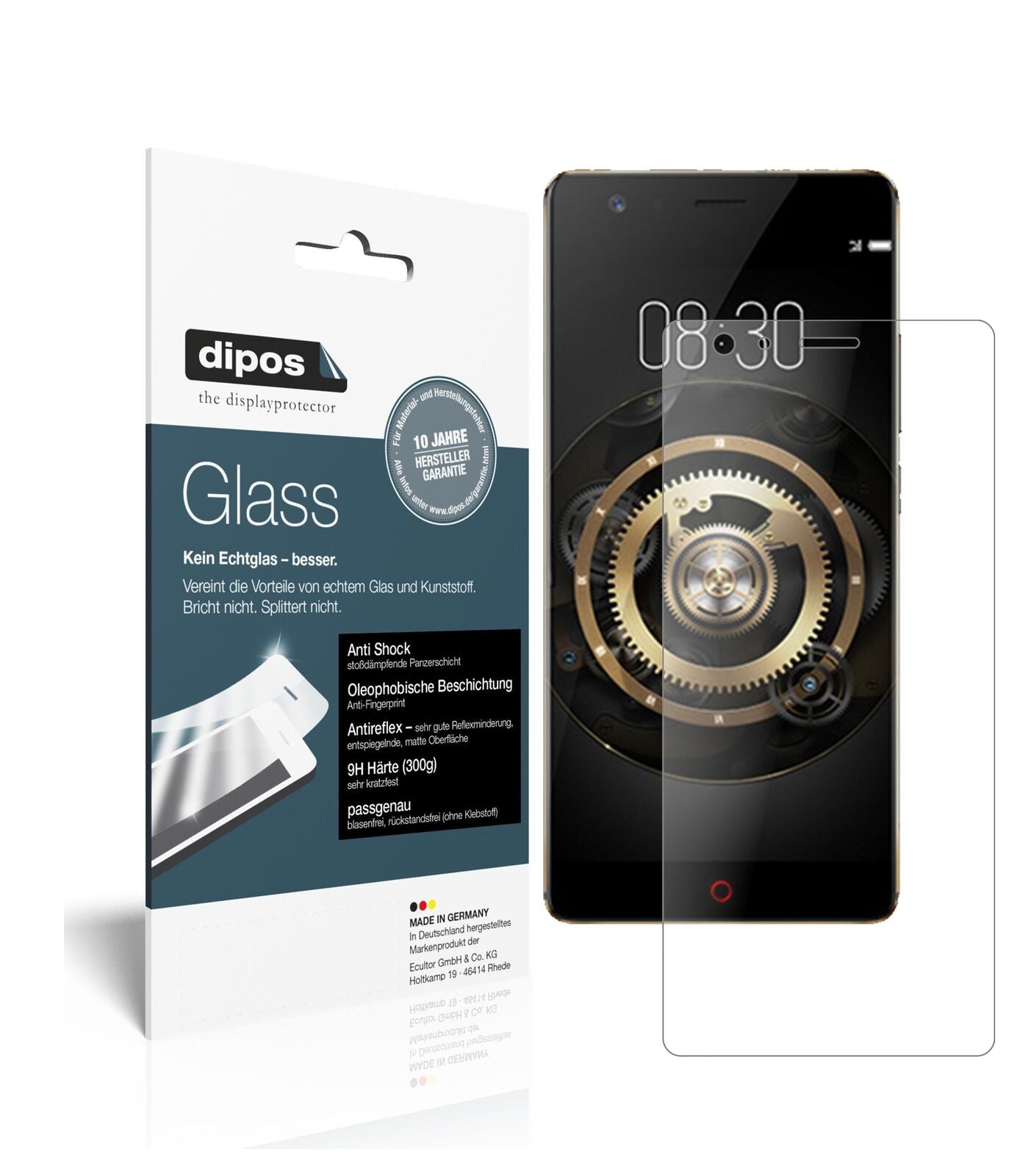 1x 9H Matte Screen Protector for ZTE Nubia Z17 Lite Tempered Glass