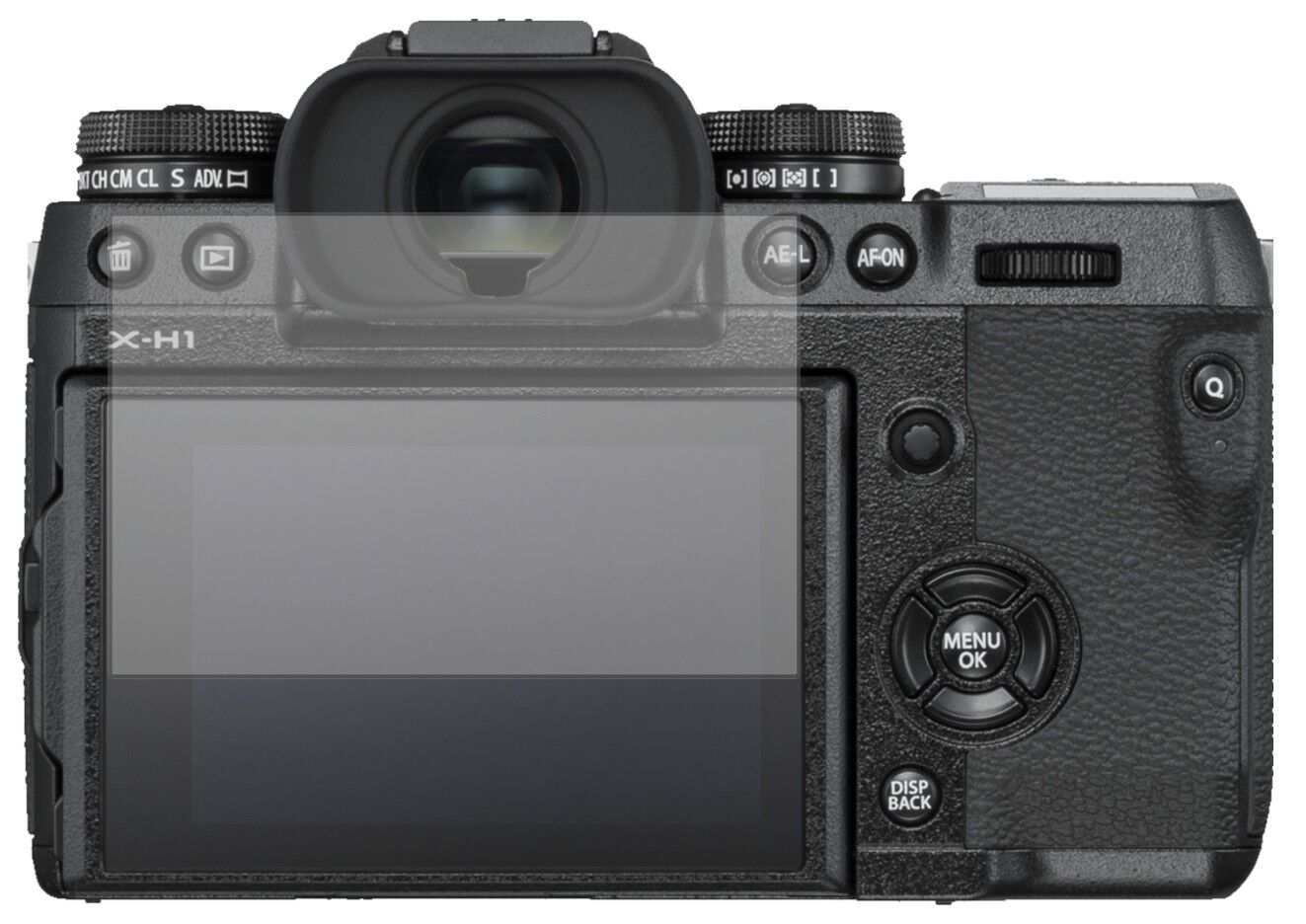 5x Screen Protector matte for Fujifilm X-H1 Screen Protector