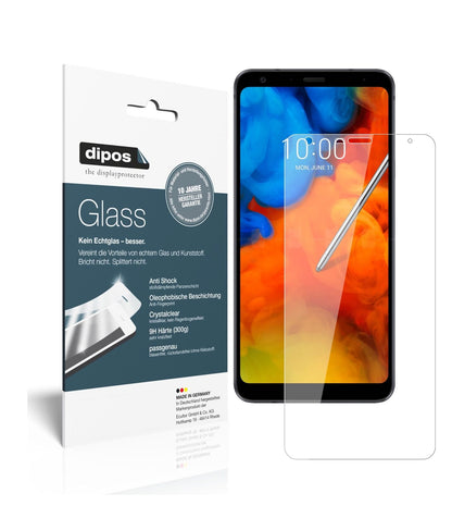 LGQ Stylus Alpha mit aufgebrachter dipos Flex Schutzfolie, glasklare Darstellung ohne Einschränkungen