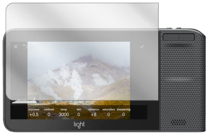 5x Schutzfolie klar für Light L16 Kompaktkamera Display-Schutzfolie
